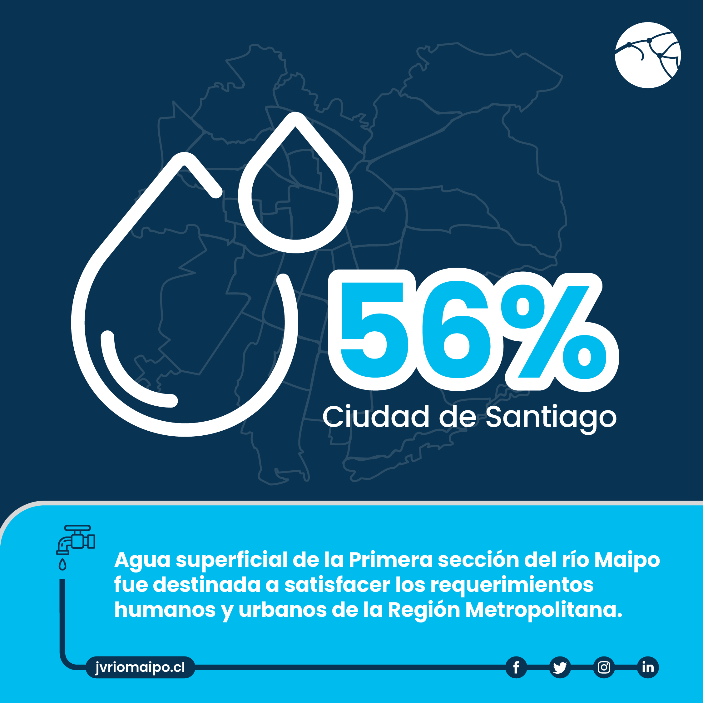 Informativo mensual aportes de canales a Aguas Andinas Abril 2023