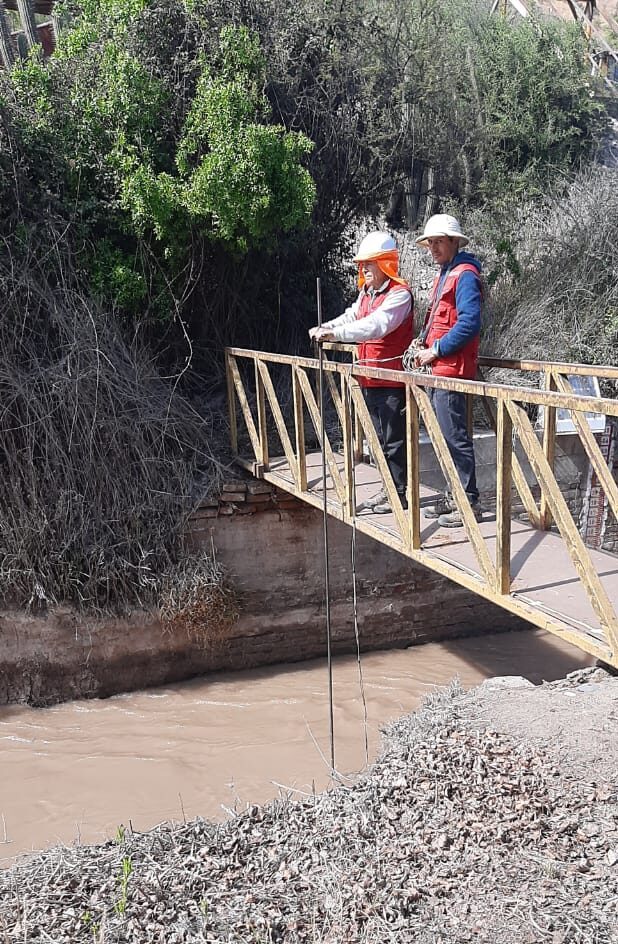 JVRM Aforo río Maipo
