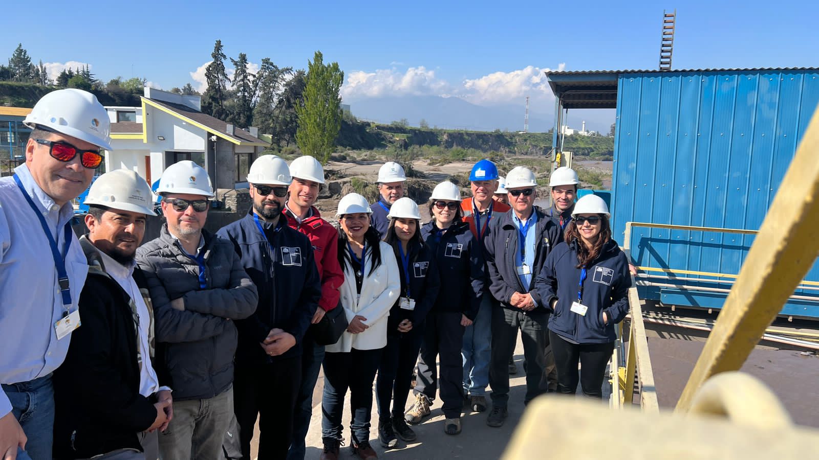 Autoridades de la Dirección General de Aguas visitaron la JVRM para conocer el proceso de distribución y gestión eficiente del agua