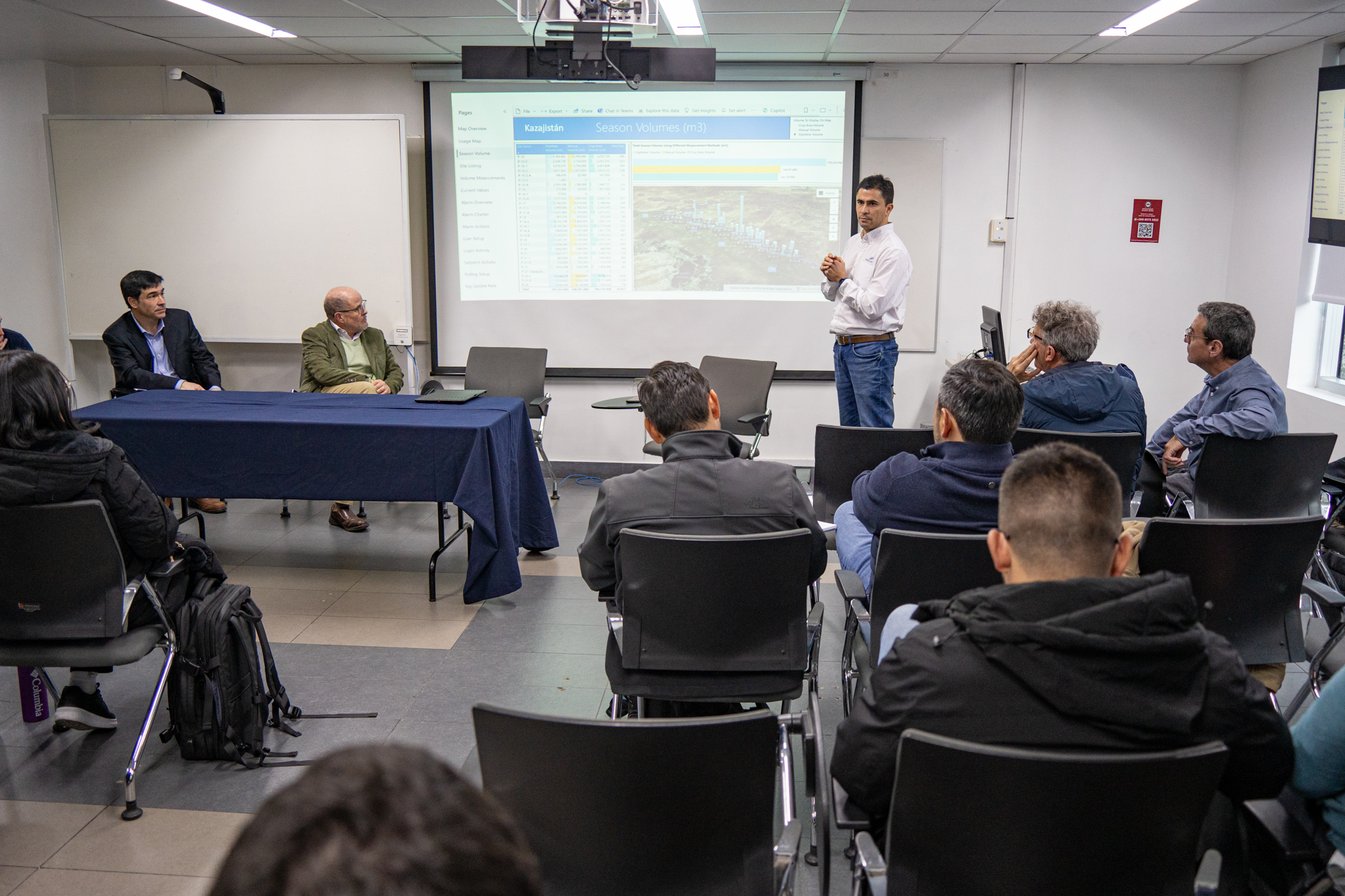 Gerente técnico JVRM participó conversatorio sobre políticas hídricas y gestión de agua para riego